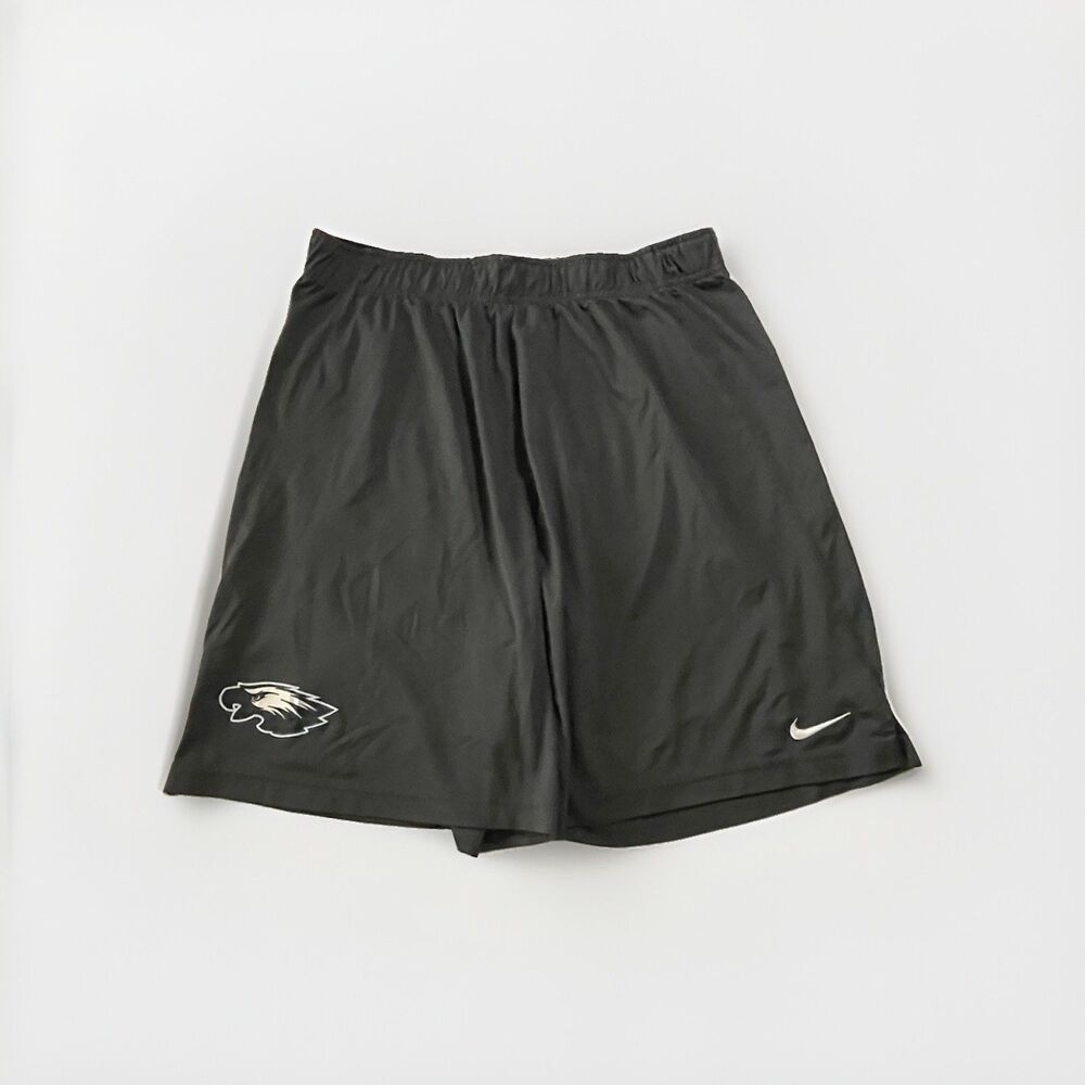 Nike Mens Size Large Dri-Fit Black Athletic Basketball Shorts Eagle Logo
